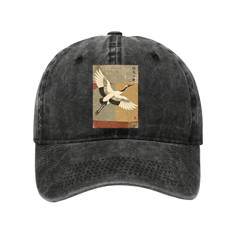 Tokyo-Tiger Crane Spirit Washed Cap