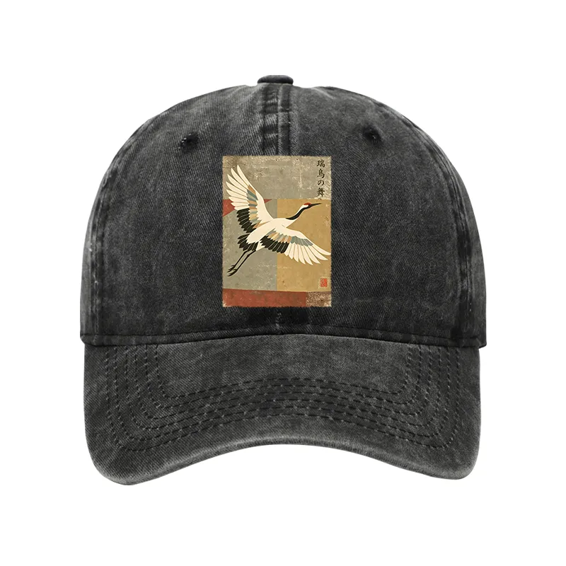 Tokyo-Tiger Crane Spirit Washed Cap