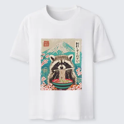 Tokyo-Tiger Please Give Raccoon A Discount Classic T-Shirt
