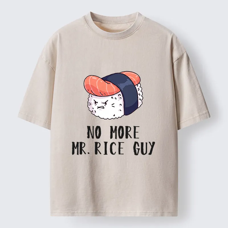 Tokyo‑Tiger Funny Sushi Meme Washed T‑Shirt