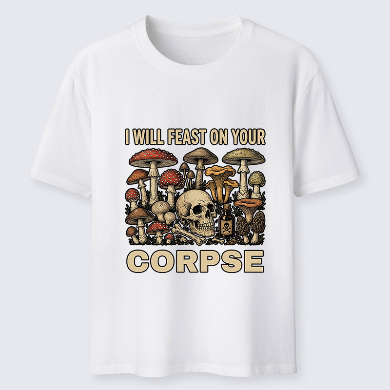 Tokyo-Tiger Funny Mushroom Skull Classic T-Shirt