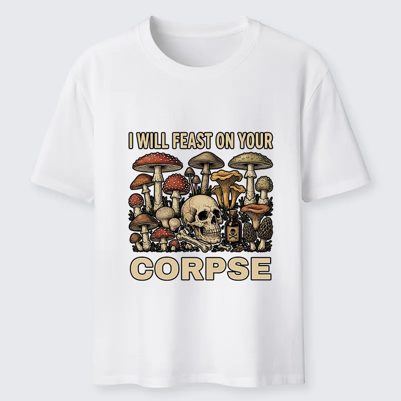Tokyo-Tiger Funny Mushroom Skull Classic T-Shirt