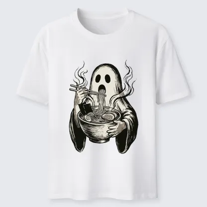 Tokyo-Tiger Funny Ghost Ramen Classic T-Shirt