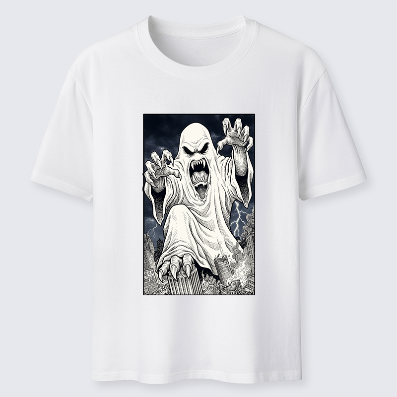 Tokyo-Tiger Spooky Ghost Monster Classic T-Shirt
