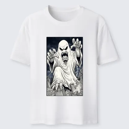 Tokyo-Tiger Spooky Ghost Monster Classic T-Shirt