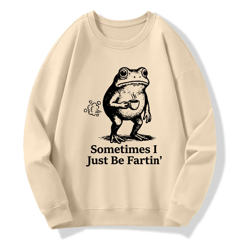 Tokyo-Tiger Farting Frog Funny meme Classic Sweatshirt