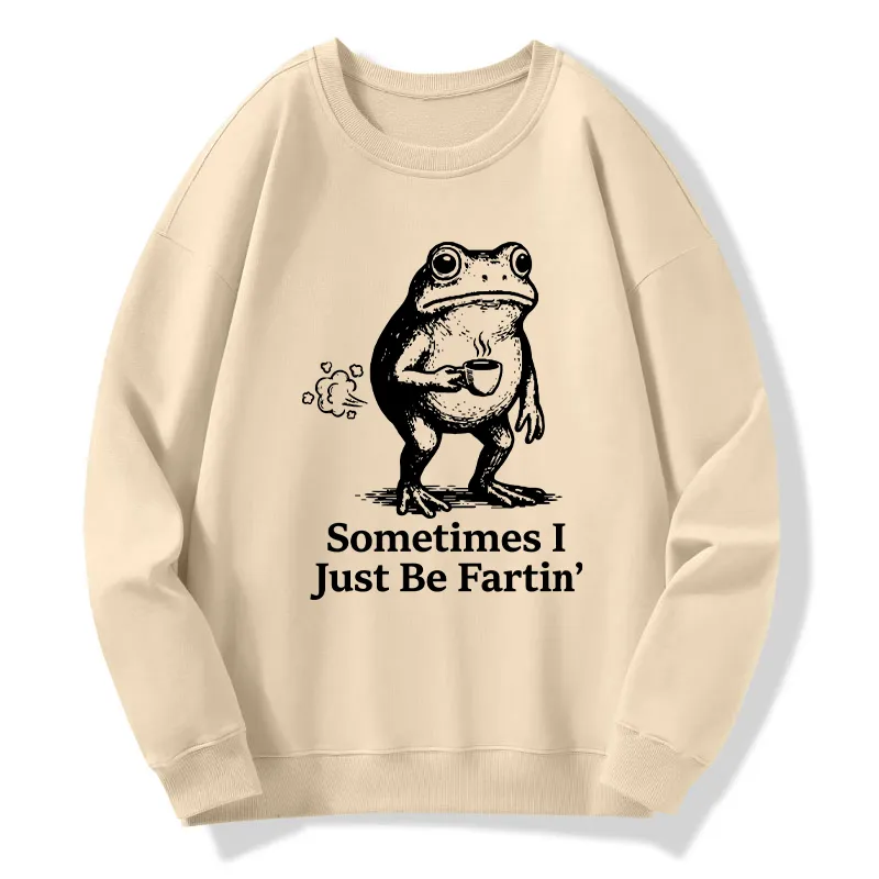 Tokyo-Tiger Farting Frog Funny meme Classic Sweatshirt