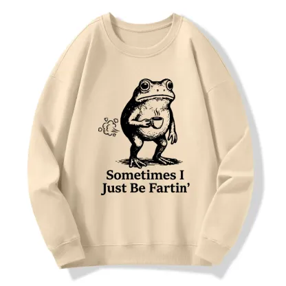 Tokyo-Tiger Farting Frog Funny meme Classic Sweatshirt