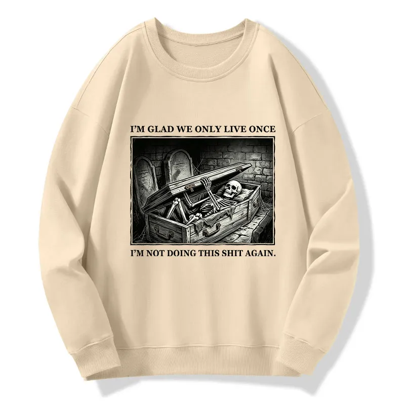 Tokyo-Tiger Funny Coffin Skull Meme Classic Sweatshirt