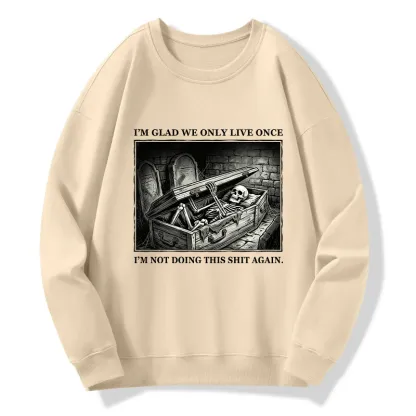 Tokyo-Tiger Funny Coffin Skull Meme Classic Sweatshirt