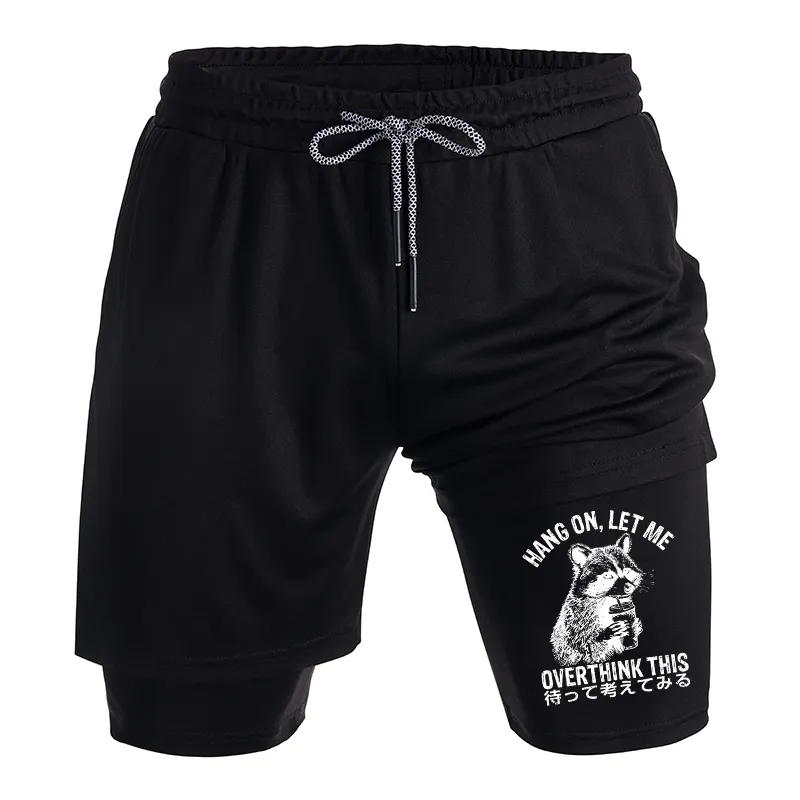 Tokyo-Tiger Overthink Raccoon Training Shorts