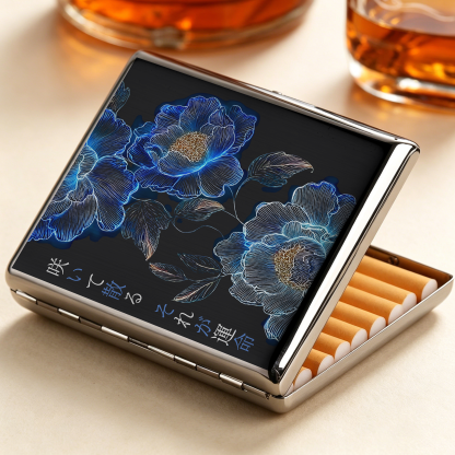 Tokyo-Tiger The Sea Of Flowers In The Darkness Cigarette Case