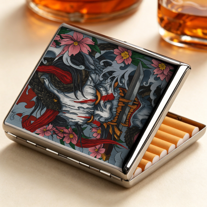 Tokyo-Tiger Evil Ghost Sword Cigarette Case