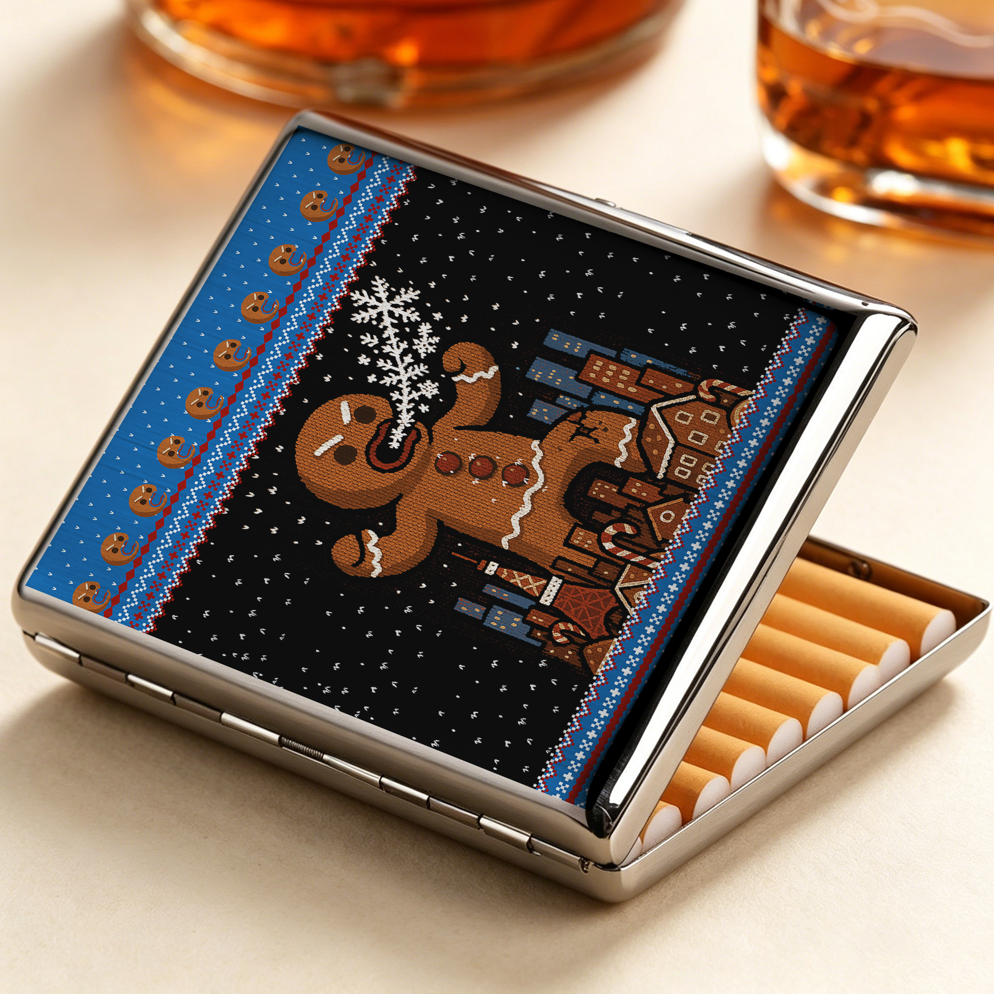 Tokyo-Tiger Gingerbread Monster Cigarette Case