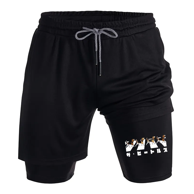 Tokyo-Tiger Walking Beagles Training Shorts