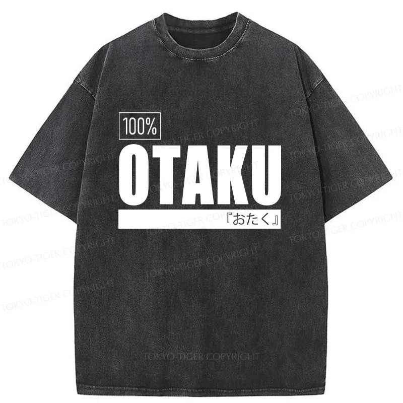 Tokyo-Tiger Deep Otaku Washed T-Shirt