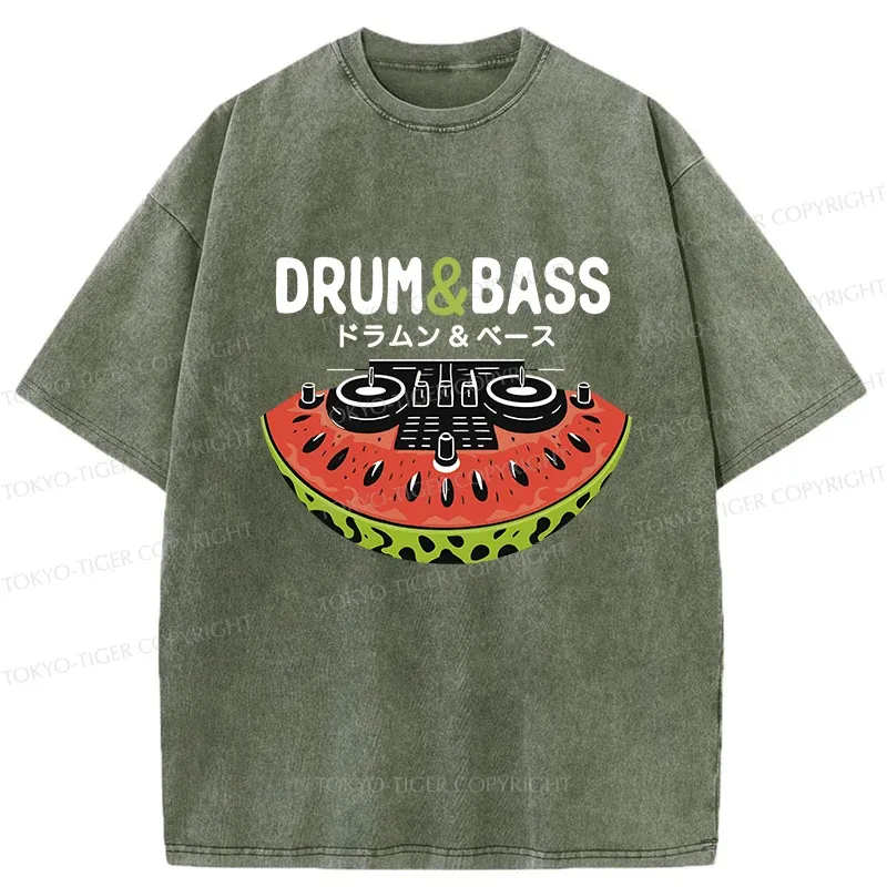 Tokyo-Tiger Heartbeat Rhythm Washed T-Shirt Sale