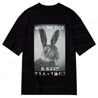Tokyo-Tiger Who Is Alice? Classic T-Shirt