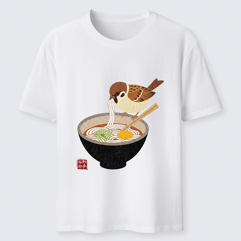 Tokyo-Tiger Funny Bird Ramen Meme Classic T-Shirt