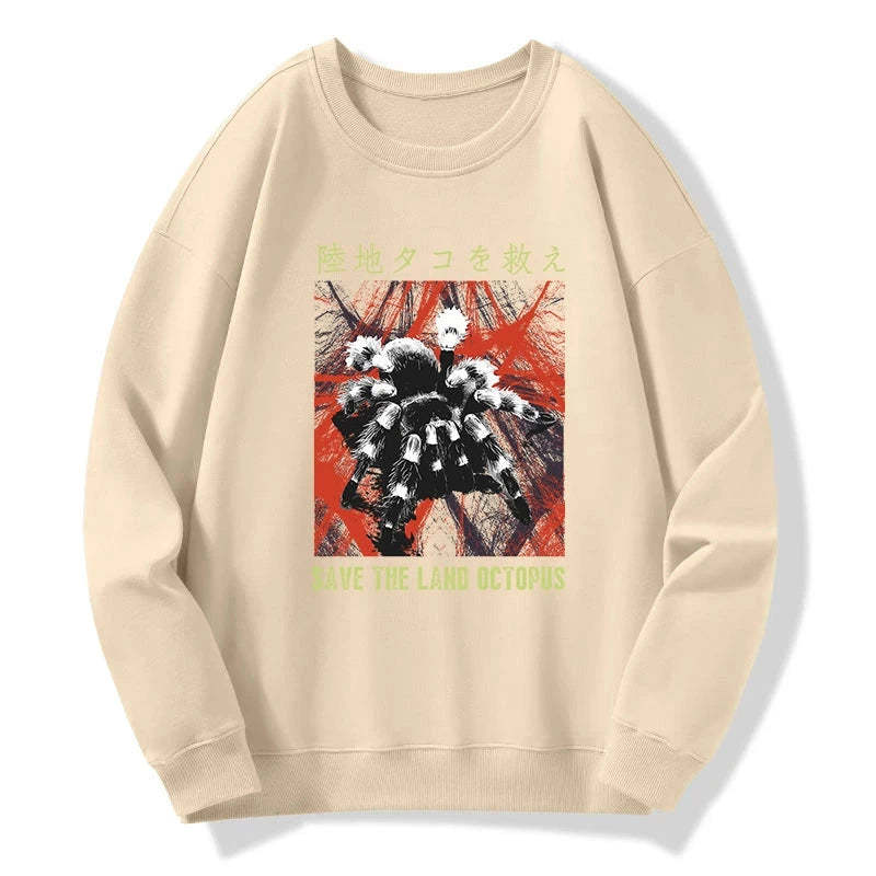 Tokyo-Tiger Real Scary Spiders Sweatshirt