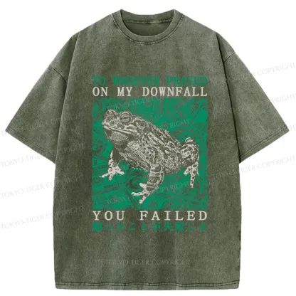 Tokyo-Tiger Your Expectations Are Dashed Washed T-Shirt