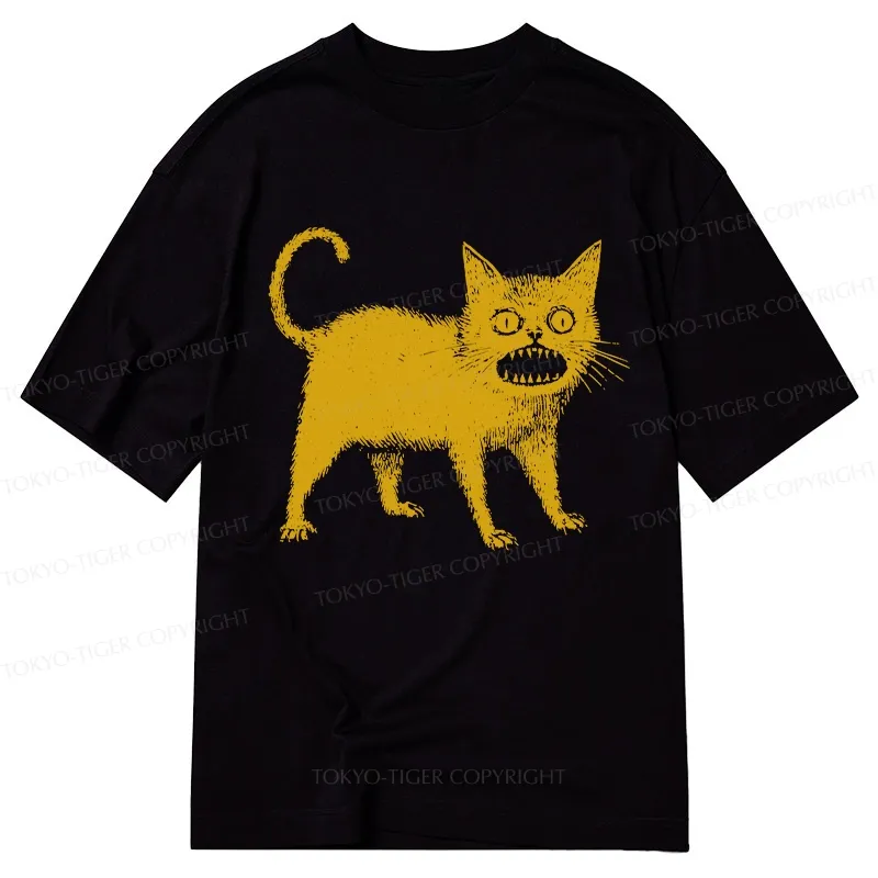 Tokyo-Tiger Horrible Japanese Cat Classic T-Shirt Sale