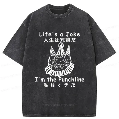 Tokyo-Tiger I'm The Punchline Washed T-Shirt