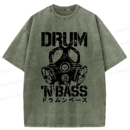 Tokyo-Tiger Drum N Bass Japan Washed T-Shirt