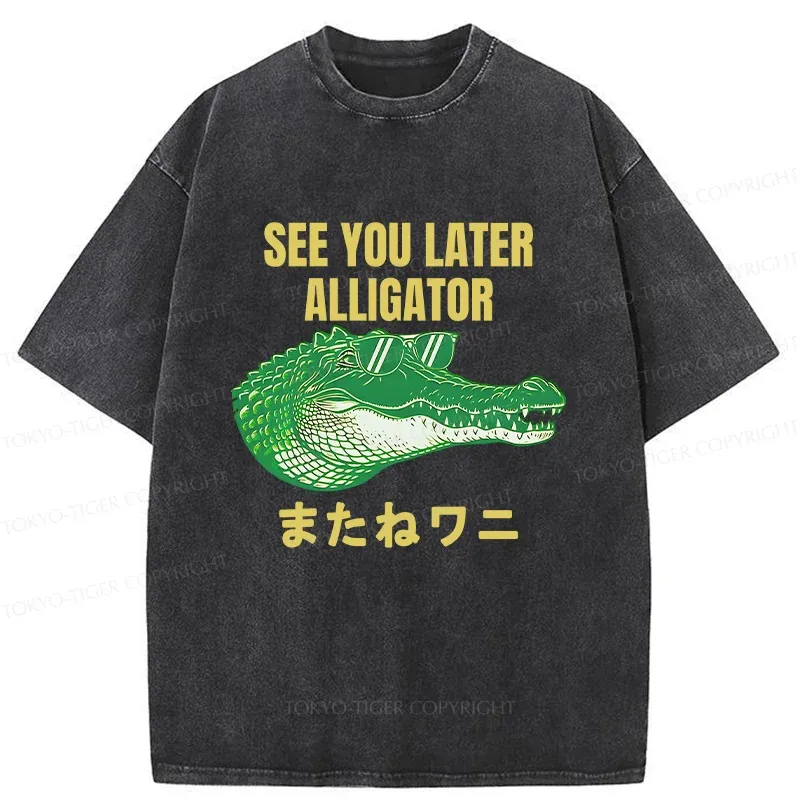 Tokyo-Tiger Heartbeat Rhythm Washed T-Shirt Sale
