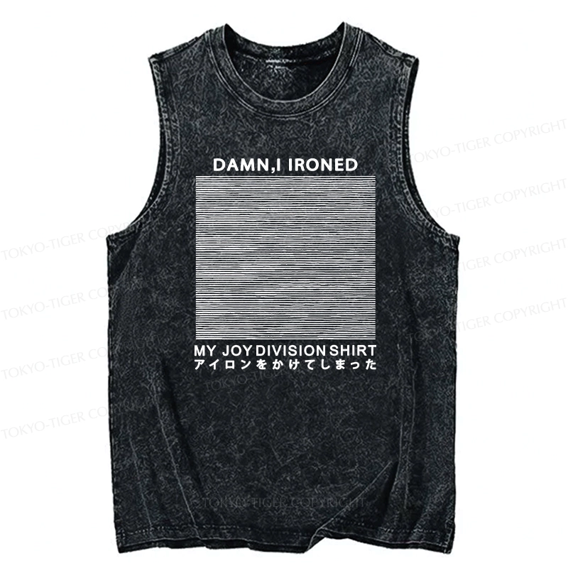 Tokyo-Tiger Ironed Music Washed Tank