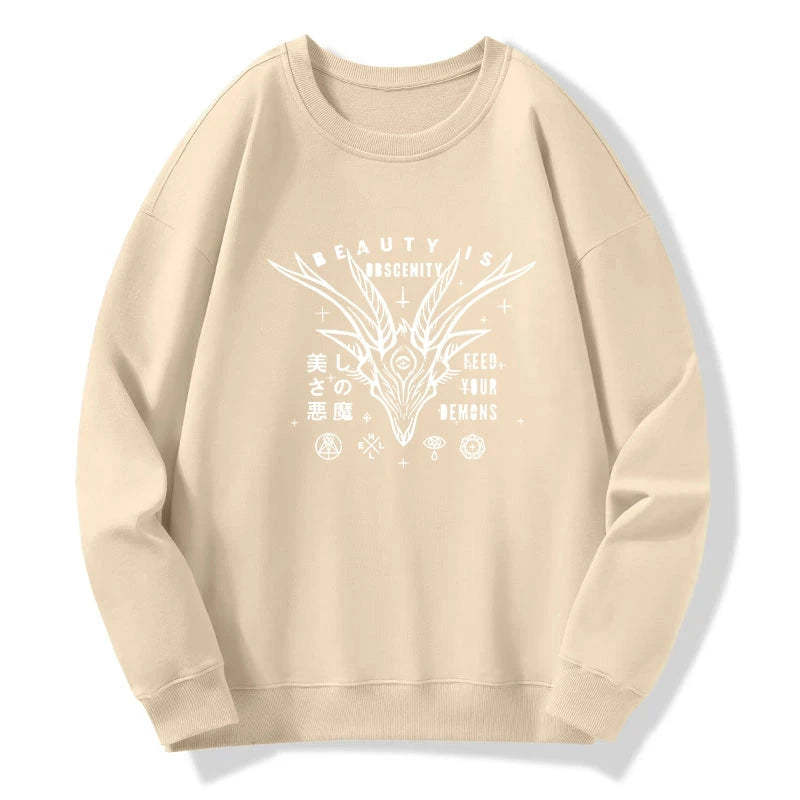 Tokyo-Tiger Beautiful Devil Japanese Sweatshirt