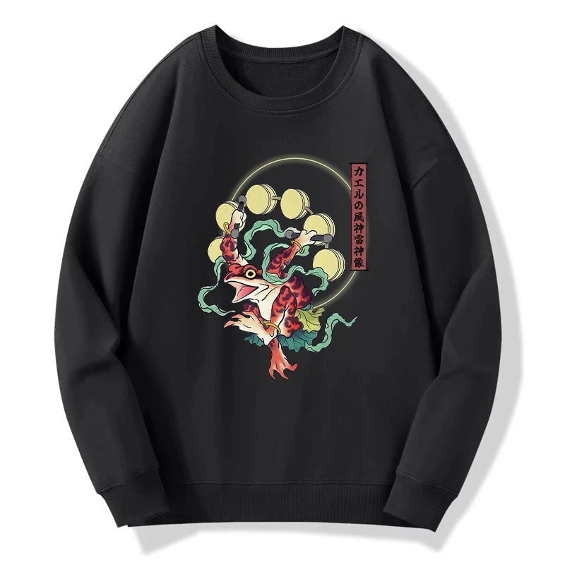 Tokyo-Tiger Frog Monster Japanese Sweatshirt