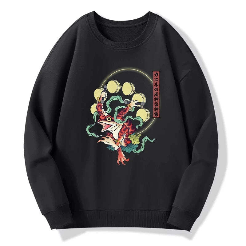 Tokyo-Tiger Frog Monster Japanese Sweatshirt Sale