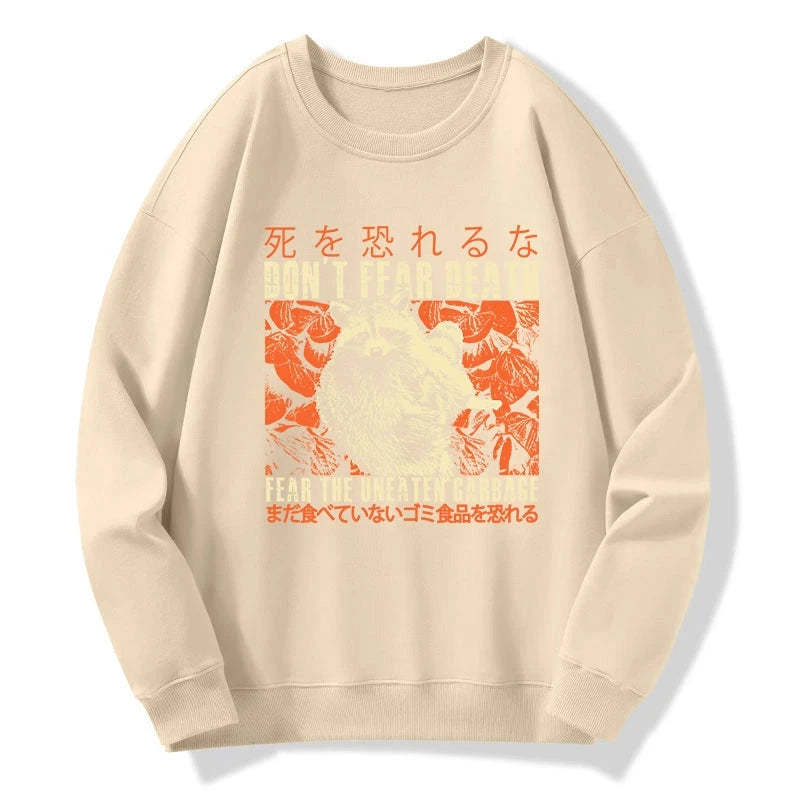 Tokyo-Tiger Timid Raccoon Japanese Sweatshirt
