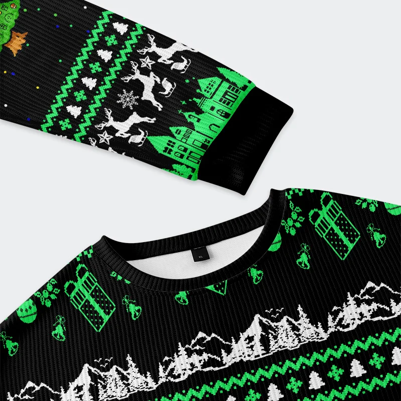 Tokyo-Tiger It's Me Christmas Ugly Sweatshirt