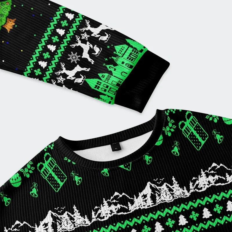 Tokyo-Tiger It's Me Christmas Ugly Sweatshirt