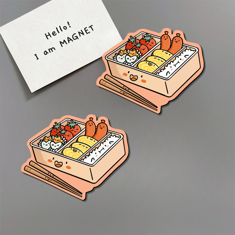 Tokyo-Tiger Small Bento Box Fridge Magnet