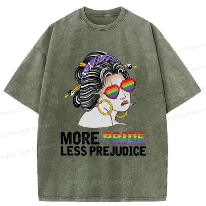 Tokyo-Tiger More Pride Less Prejudice Washed T-Shirt