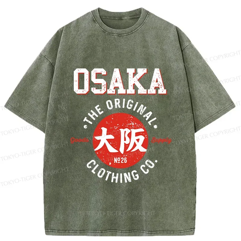 Tokyo-Tiger Vintage Osaka Washed T-Shirt