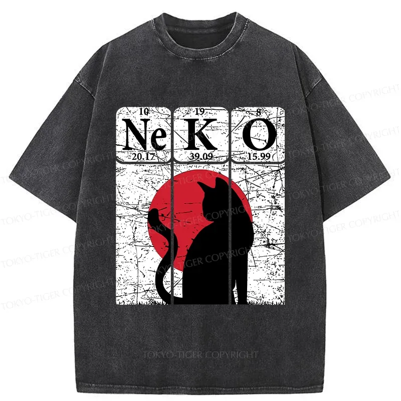 Tokyo-Tiger Sinuous Snake Washed T-Shirt Sale