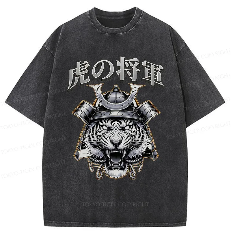 Tokyo-Tiger Tiger General Washed T-Shirt