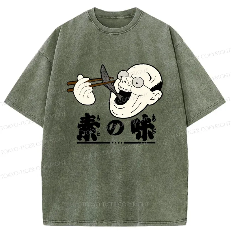 Tokyo-Tiger Sinuous Snake Washed T-Shirt Sale