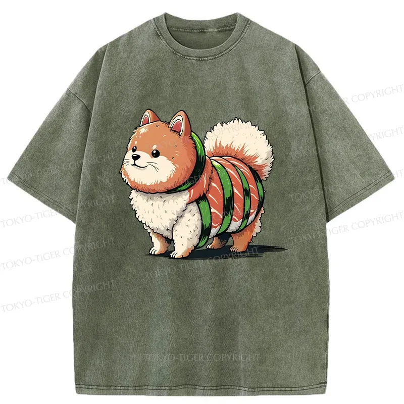 Tokyo-Tiger Sinuous Snake Washed T-Shirt Sale