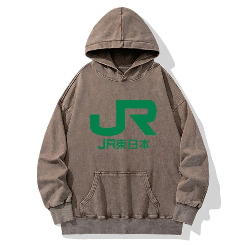 Tokyo-Tiger East Japan Railway Company Washed Hoodie