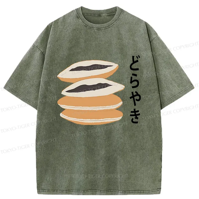 Tokyo-Tiger Dorayaki Japan Washed T-Shirt