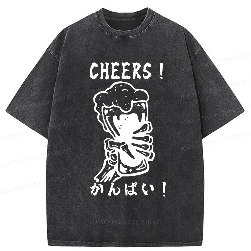 Tokyo-Tiger Sinuous Snake Washed T-Shirt Sale