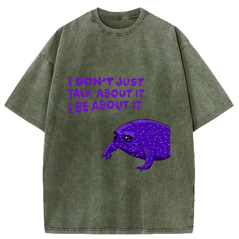 Tokyo-Tiger I Walk The Talk Washed T-Shirt