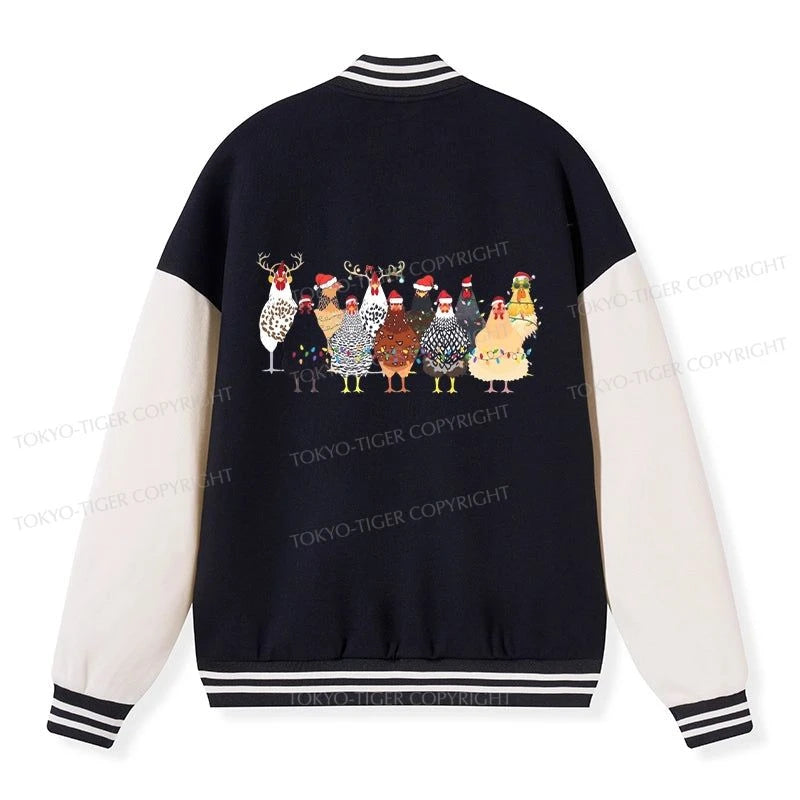 ジャケット・アウター TOKYOHEMPCONNECTION HEMP VERSITY JACKET Tokyo-Tiger Japanese Shibuya Crossing Embroidery Varsity