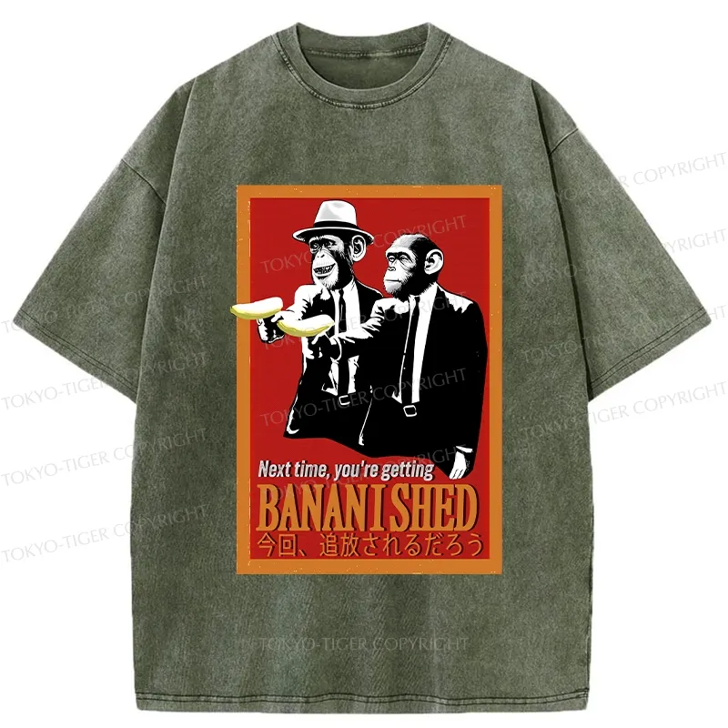 Tokyo-Tiger This Time I Will Chase You Washed T-Shirt