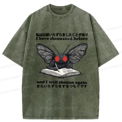 Tokyo-Tiger I Will Shenan Again Washed T-Shirt